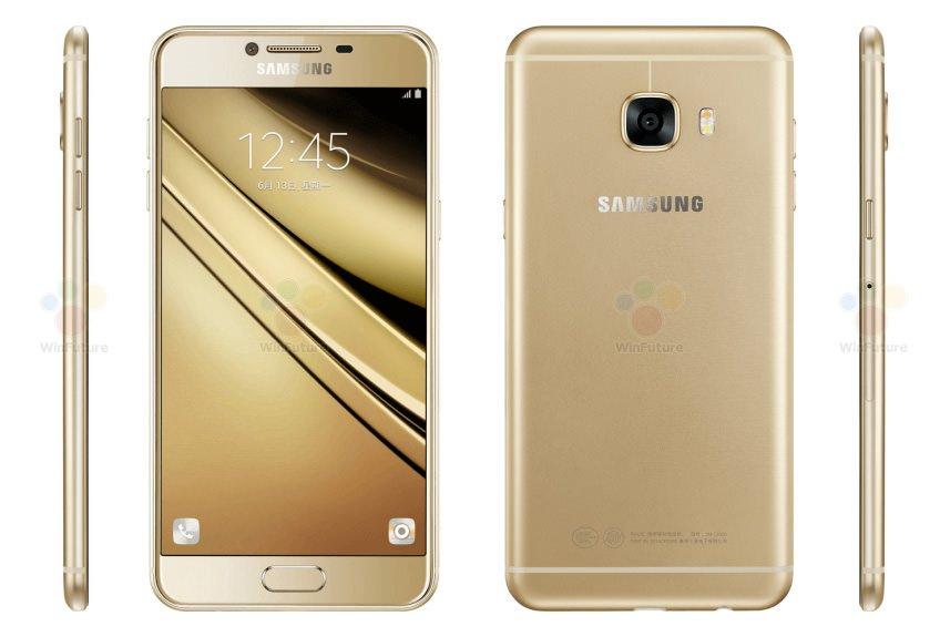 Samsung Galaxy C5 Render Görüntüsü