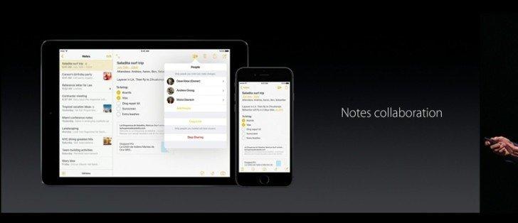 iOS 10 İle Gelen 10 Büyük Özellik not uygulaması