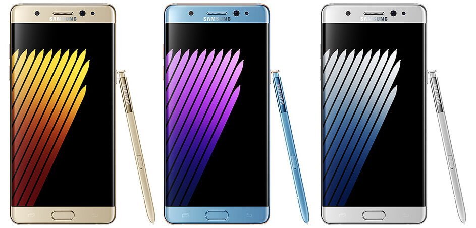 Samsung Galaxy Note 7 Render Görüntüleri