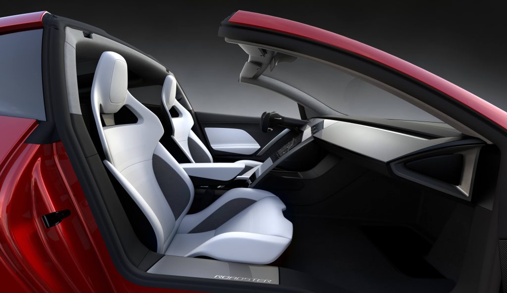 Tesla Roadster 2 İçi