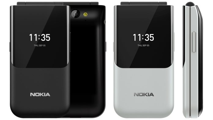 Nokia 2720 Flip siyah ve beyaz özellikleri