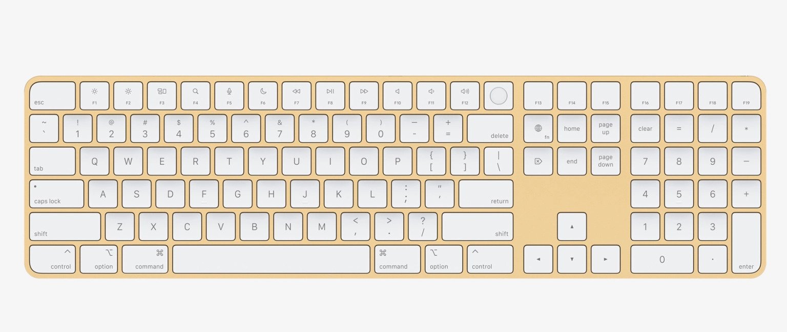 Apple, Touch ID İle Yeniden Tasarlanan Magic Keyboard’u Piyasaya Sürdü