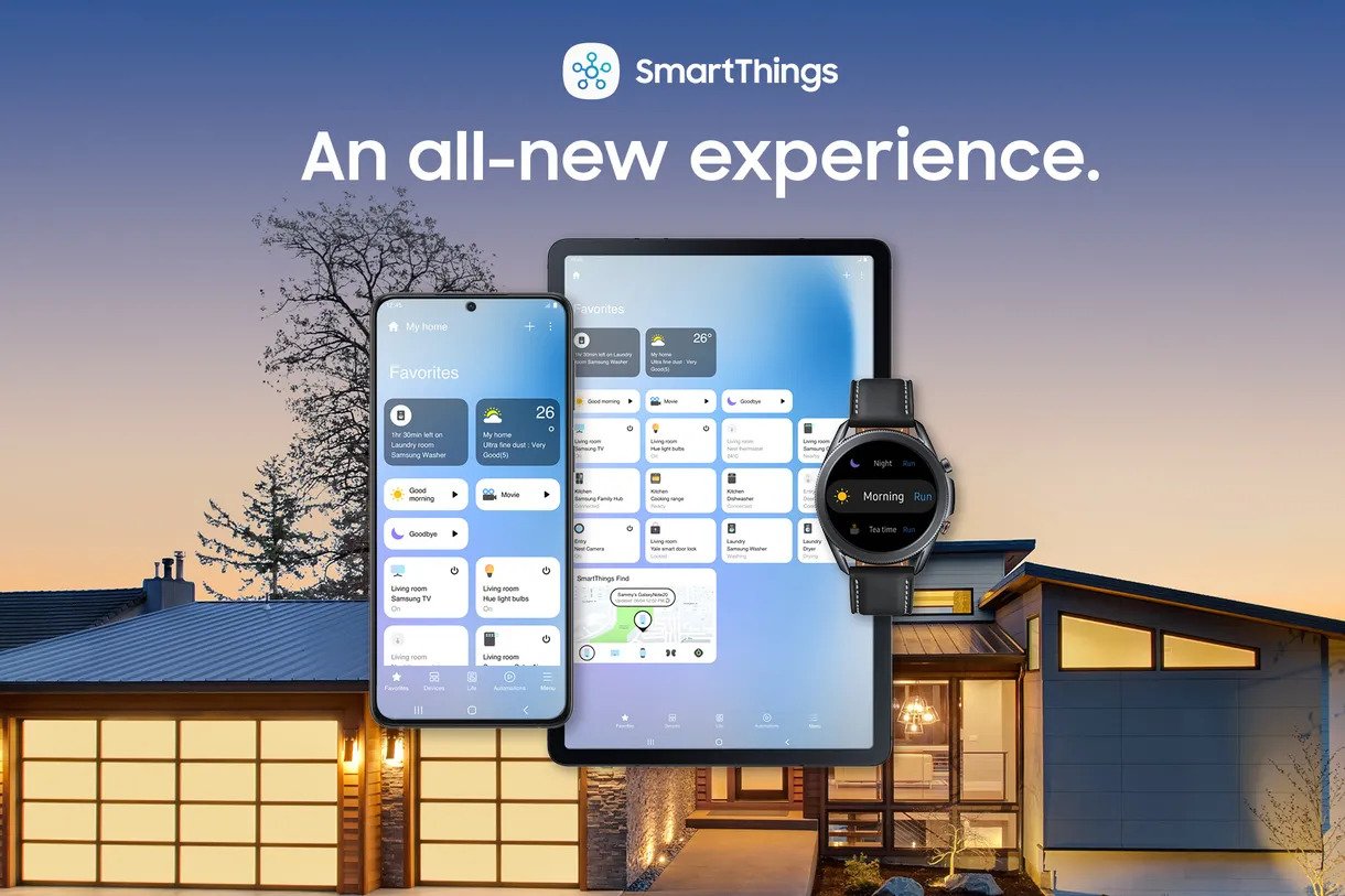 Samsung, Akıllı Ev Uygulaması SmartThings’e Yeni Bir Arayüz Kazandırdı